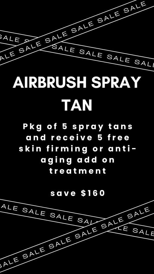 5 Spray Tan Package